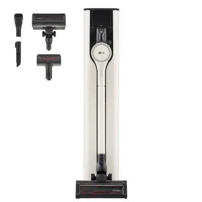 LG CordZero All-in-One Tower A9T-PRIME1C Aspiradora escoba Batería Secar HEPA Sin bolsa 1,05 L 260 W Beige, Negro