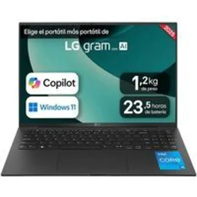 LG Gram 16Z90RU 16" Intel Core i5-1334U 16GB 1TB SSD 23.5h Windows 11 Home