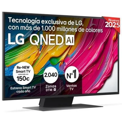LG QNED AI 43QNED81A6A 43" 4K UltraHD Smart TV webOS HDR10 Dolby Digital Plus