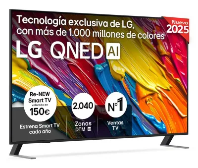 LG QNED AI 65QNED84A6C 165,1 cm (65") 4K Ultra HD Smart TV Wifi Negro