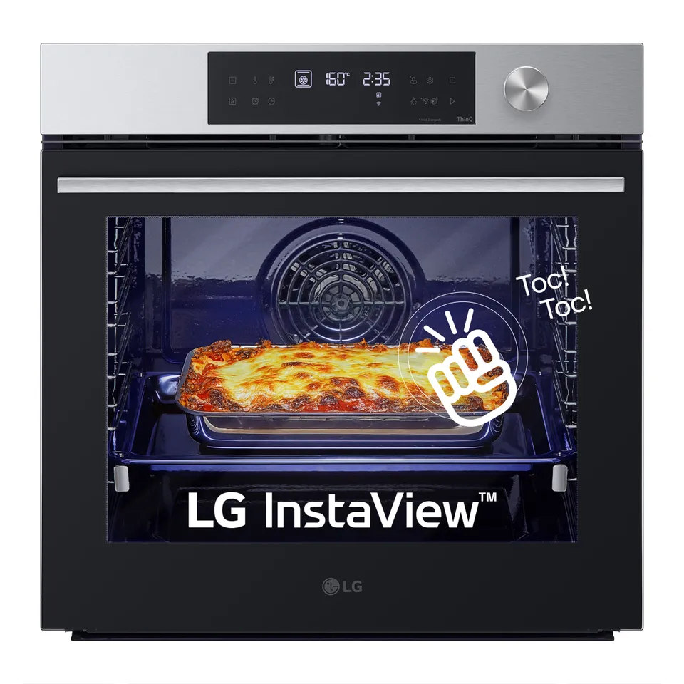 LG WSED7613S 76 L Negro, Acero inoxidable