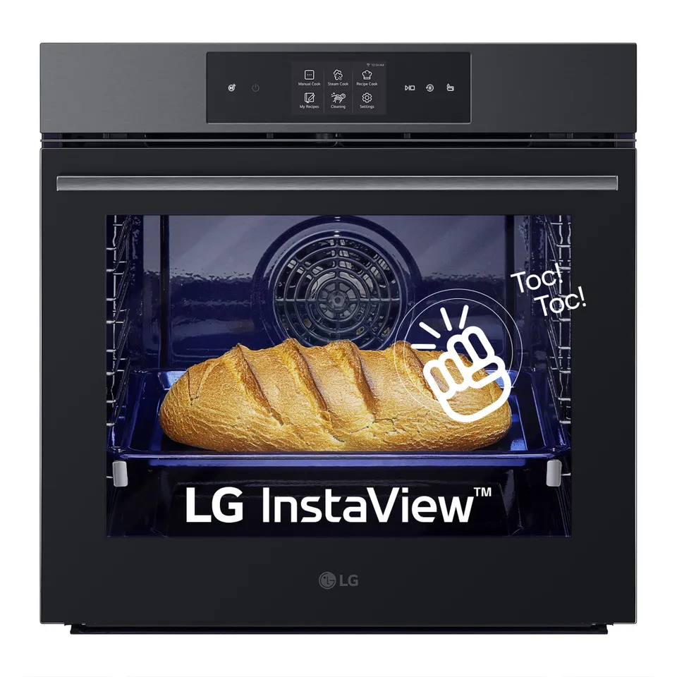 LG WSED7665B 76 L Negro, Gris