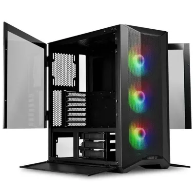 Lian-Li Lancool II Mesh RGB-C Negra Cristal Templado USB-C