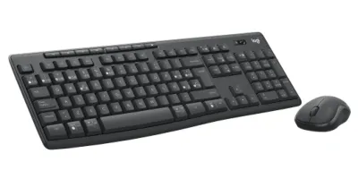 Logitech 920-012071 teclado Ratón incluido Oficina Bluetooth QWERTY Español Grafito