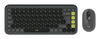 Logitech 920-013118 Combo Bluetooth QWERTY ES Grafito/Verde
