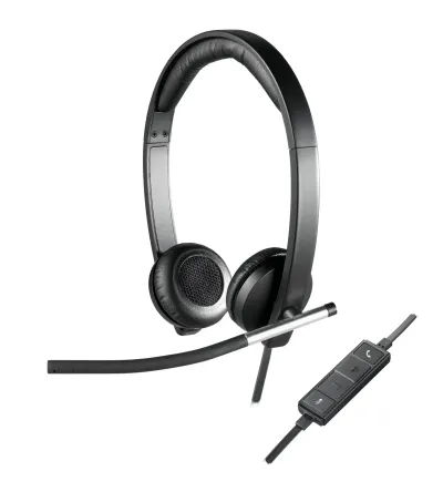 Logitech 981-000519 Auricular Diadema USB-A Negro/Plata