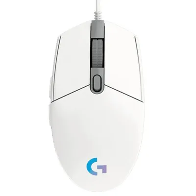 Logitech G102 Lightsync 8000DPI Blanco