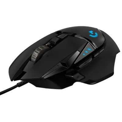 Logitech G502 Hero Ratón Gaming Negro 25600 DPI