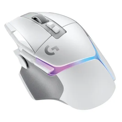 Logitech G502 X Plus Ratón Inalámbrico RGB 25600DPI Blanco