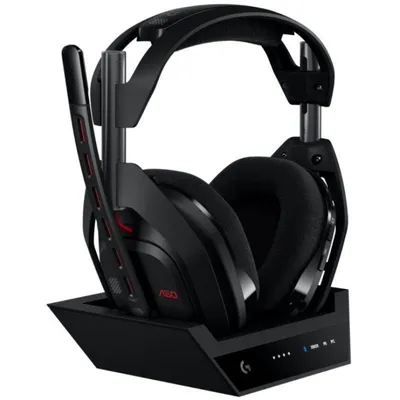 Logitech G Astro A50 Gen 5 Inalámbrico Negro + Estación Base