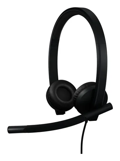 Logitech H570e Auriculares Alámbrico Diadema Oficina/Centro de llamadas USB Tipo C Negro