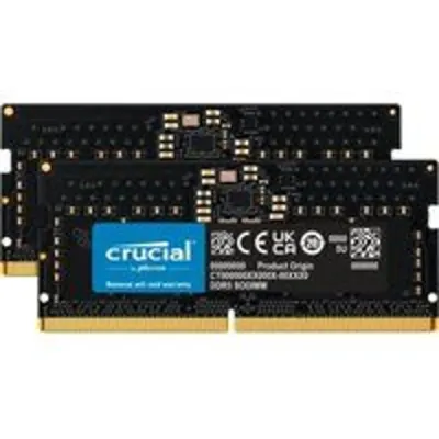 Módulo RAM Crucial CT2K8G56C46S5 16GB DDR5 2x8GB 5600MHz CL46 Portátil ECC On-Die