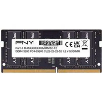 Módulo RAM PNY Performance DDR4 16GB 3200MHz SODIMM CL22 para Portátil