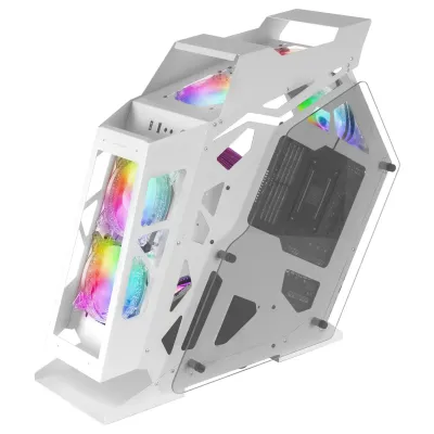 Mars Gaming MC61 Blanco Caja Micro-ATX 4x12cm ARGB