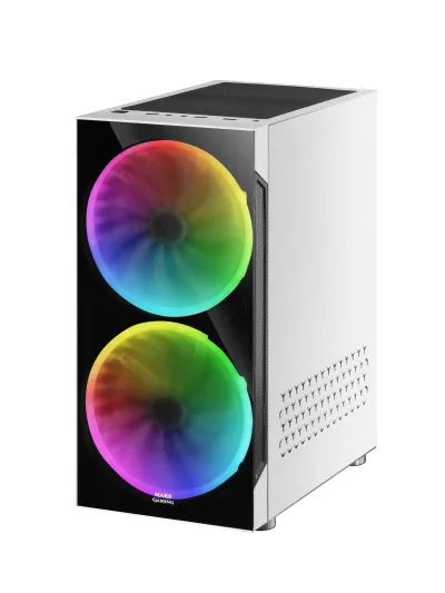 Mars Gaming MC9W Carcasa de Ordenador Blanca