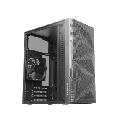 Mars Gaming MC-1500 Negra MicroATX Cristal Templado