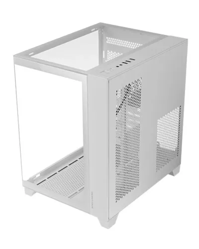 Mars Gaming MC-3CM Caja Gaming MicroATX con Vista Panorámica 3D y Triple Cristal Templado