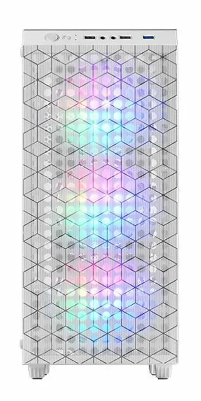 MARS Gaming MC-MAG ATX Cristal Templado 360mm RL FRGB Blanco