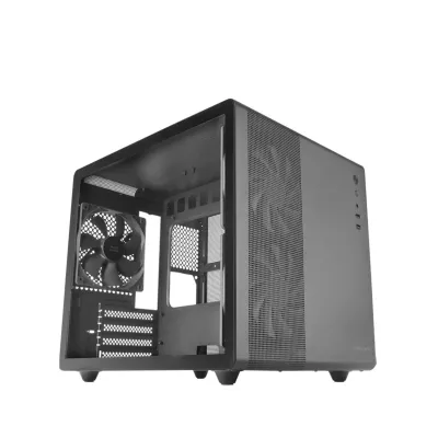 Mars Gaming MC-MPRO Negro Micro-ATX Cristal Templado 3x120mm