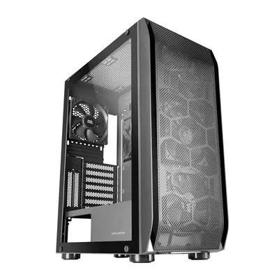 Mars Gaming MC-PRO2 E-ATX Torre 5 Ventiladores Metal-Mesh