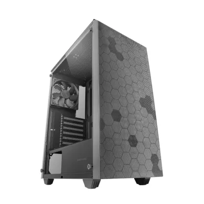 Mars Gaming MC-Q3 Caja Semitorre ATX Ventana Lateral Cristal Templado Refrigeración Líquida 360mm Negra