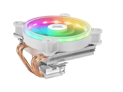 Mars Gaming MCPU220W Blanco Dual ARGB PWM 140W