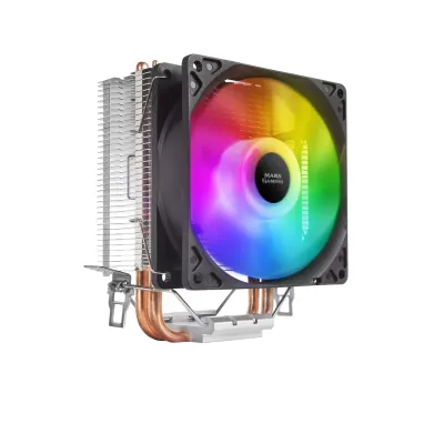 Mars Gaming MCPUARGB RGB CPU Cooler 2 Heatpipes HCT 130W PWM