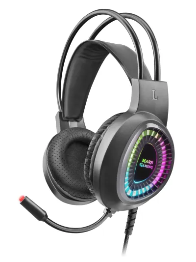 Mars Gaming MH220 Auriculares Gaming Alámbricos Negro