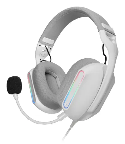 Mars Gaming MH-PROW Auriculares Alámbrico Diadema Juego USB tipo A Blanco