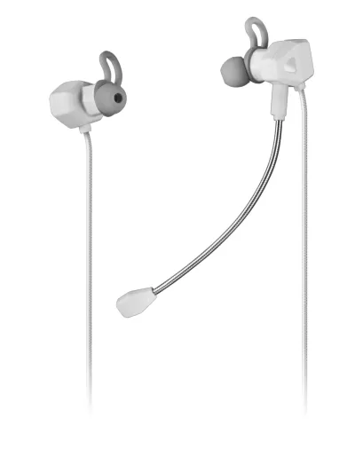 Mars Gaming MIHXW Blanco Auriculares In-Ear con Micrófono