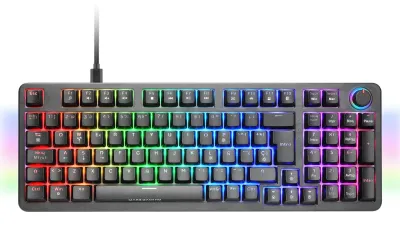 Mars Gaming MKPROBES Teclado USB QWERTY Español Negro