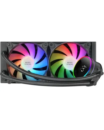 Mars Gaming ML-LCD240 AIO Liquid Cooler 500W ARGB LCD