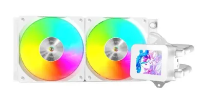 Mars Gaming MLVISION240W refrigeración líquida 240 mm Negro