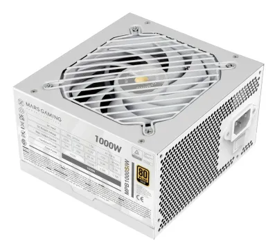 Mars Gaming MPB1000SIW unidad de fuente de alimentación 1000 W 24-pin ATX ATX Blanco