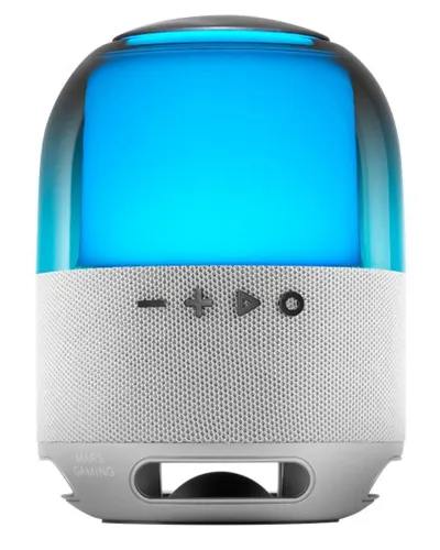 Mars Gaming MS-Flow Plata – Bluetooth 5.3 15W RGB 360°
