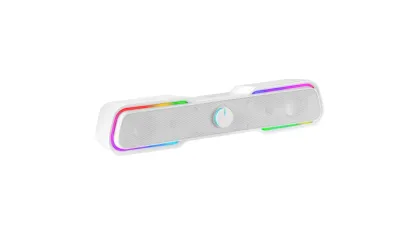 Mars Gaming MSBXW Barra de Sonido RGB Bluetooth 5.0 Jack 3.5 10W