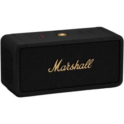 Marshall Middleton Altavoz Inalámbrico Bluetooth IP67 Negro y Latón