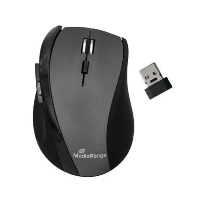 MediaRange 1600 DPI Inalámbrico USB/Bluetooth 5 Botones