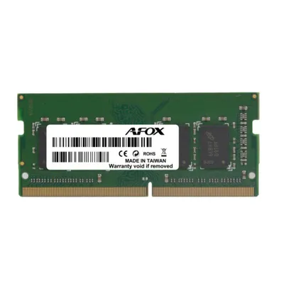 Memoria RAM Afox AFSD38BK1P 8GB 1x8GB DDR3 1600MHz SO-DIMM Negro