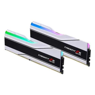 Memoria RAM G.Skill Trident Z Neo 32GB 2x16GB DDR5 6000MHz CL30 RGB AMD EXPO Blanco