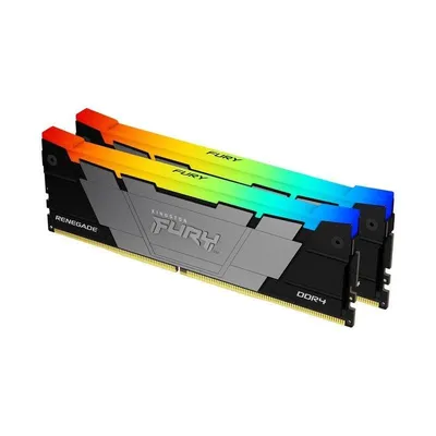 Memoria RAM Kingston FURY Renegade RGB 16GB 2x8GB DDR4 3200MHz CL16 DIMM Intel XMP RGB Negro