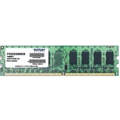 Memoria RAM Patriot 2GB 1x2GB DDR2 800MHz CL6 240-pin DIMM