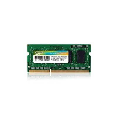 Memoria RAM Silicon Power SP004GLSTU160N02 4GB 1x4GB DDR3L 1600MHz CL11 SO-DIMM Verde