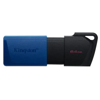 Kingston Technology DataTraveler 64GB USB3.2 Gen 1 Exodia M (Negro + Azul) - 2 Pieces