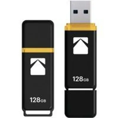 Memoria USB Kodak Classic K102 128GB USB 3.0 Negra Transferencia Rápida
