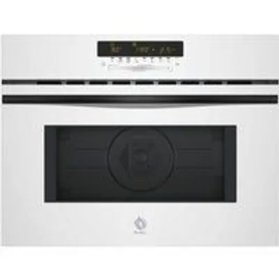 Microondas Balay 3CW5179B3 45 Litros 900W Grill Aqualisis 15 Recetas Blanco Cristal