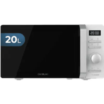 Microondas Cecotec Proclean 5010 Inverter 20 Litros 700W Tecnología Inverter 8 Programas