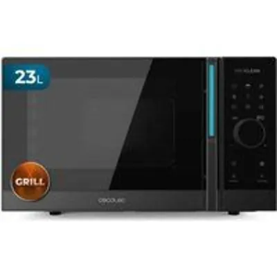 Microondas Cecotec Proclean 5130 23L 800W Grill 1000W Control Digital Descongelado