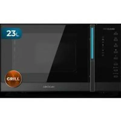 Microondas Cecotec Proclean 6120 23L 800W Grill 1000W Control Digital y Descongelado