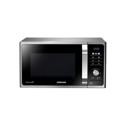 Microondas Samsung MS23F301TAS 23L 800W Botones Tocar Inox Reloj